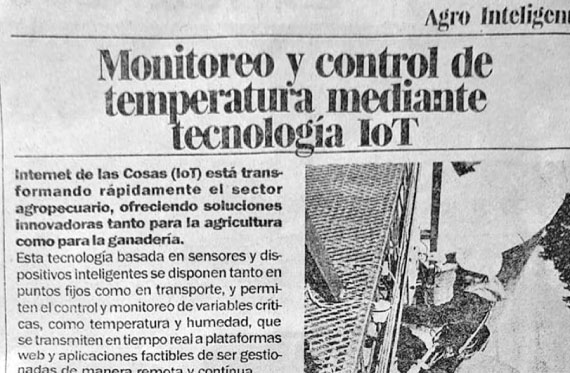 Movilgate IoT - Servicios para el Agro y la Ganadería - Diario El 9 de Julio